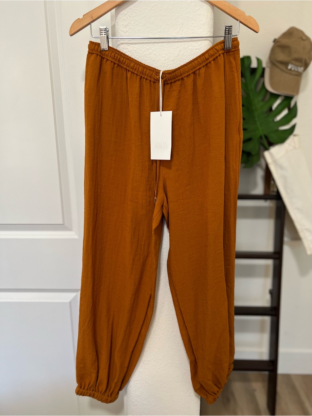 ZARA Relaxed Elastic Waistband Bloomer Pants
